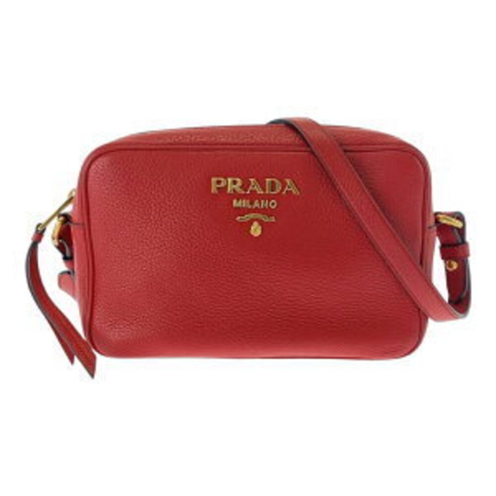 Prada leather red shoulder crossbody bag - Picture 9 of 9